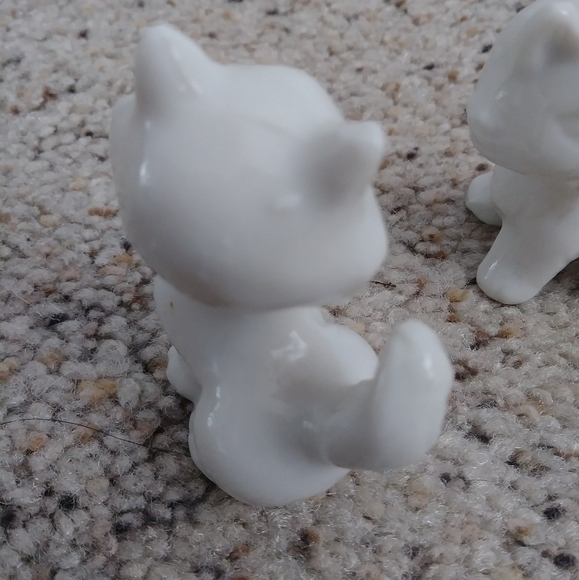 Cat porcelain figures - Picture 6 of 6